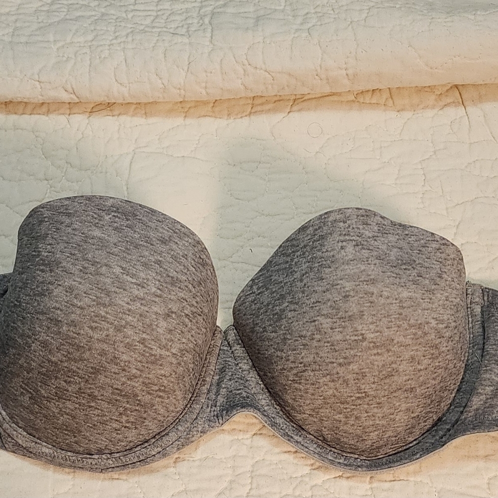 Pink By Victoria's Secret Lined & Padded T-Shirt Bra 34C, NO Removable Straps